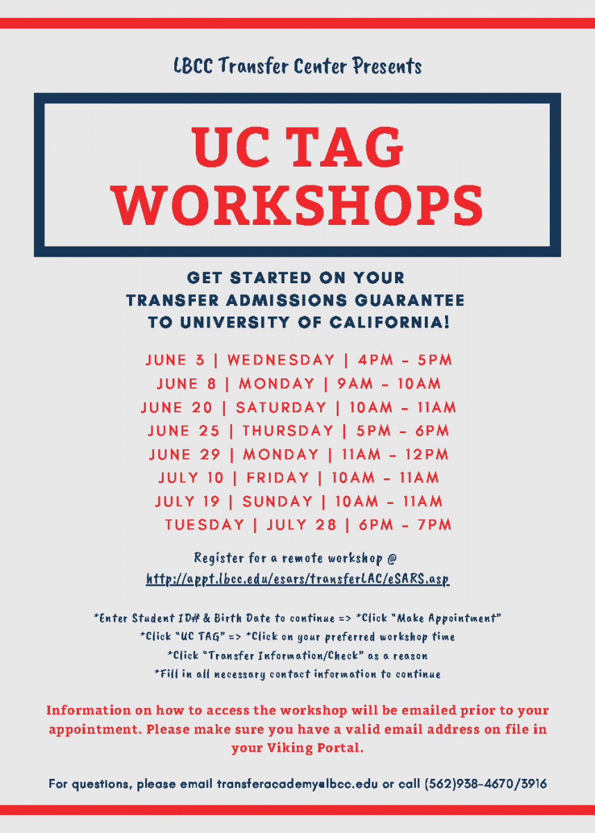 uc tag requirements