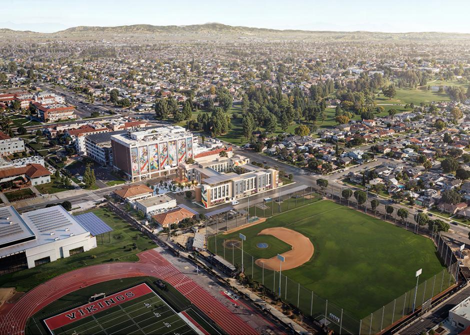 LAC Housing - Site Aerial View 