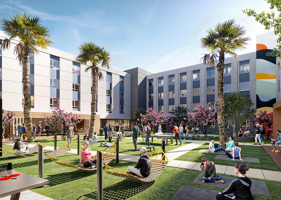 LAC Housing - Interior Quad