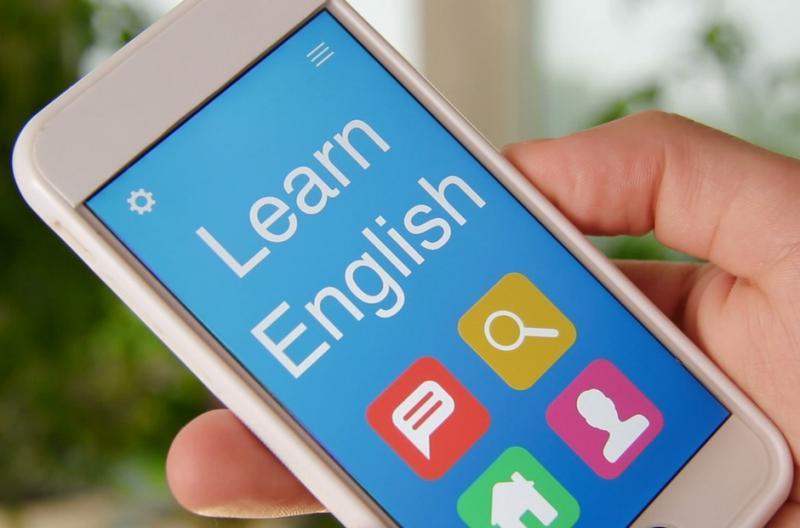 Learn English with cell phone