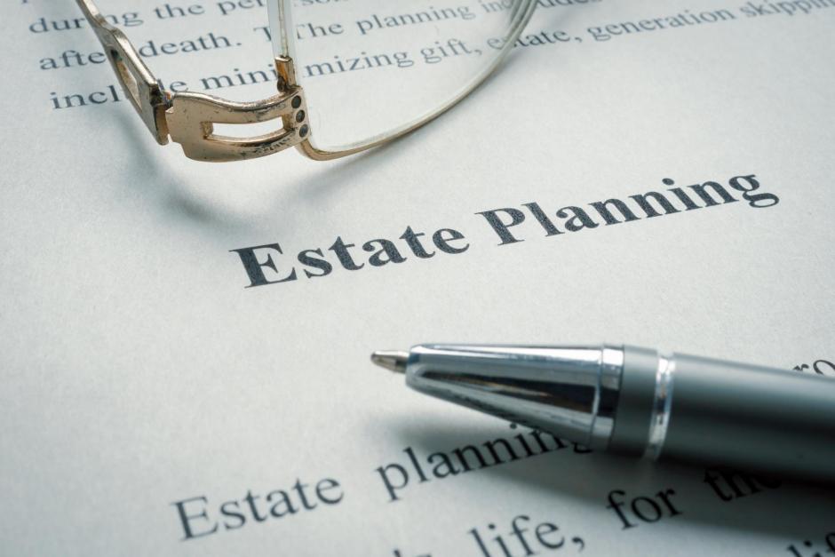 Information about Estate planning and old glasses.