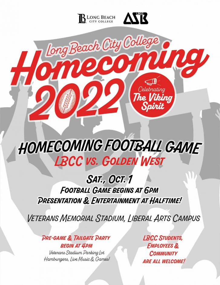 Homecoming Football Game Flyer