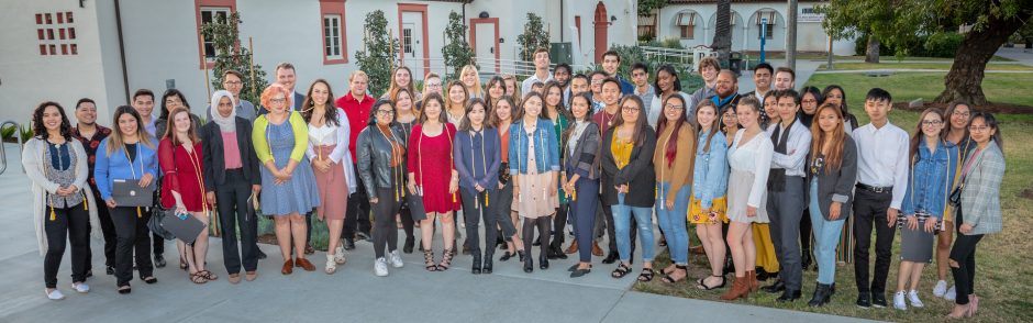 A group shot of LBCC Honors students.