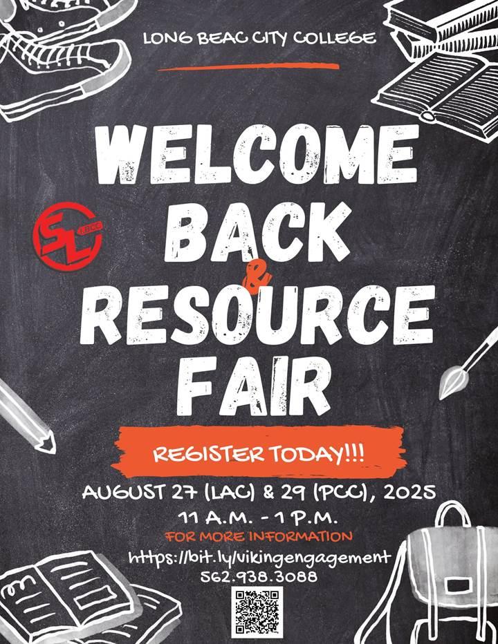 Welcome back & Resource Fair Flyer