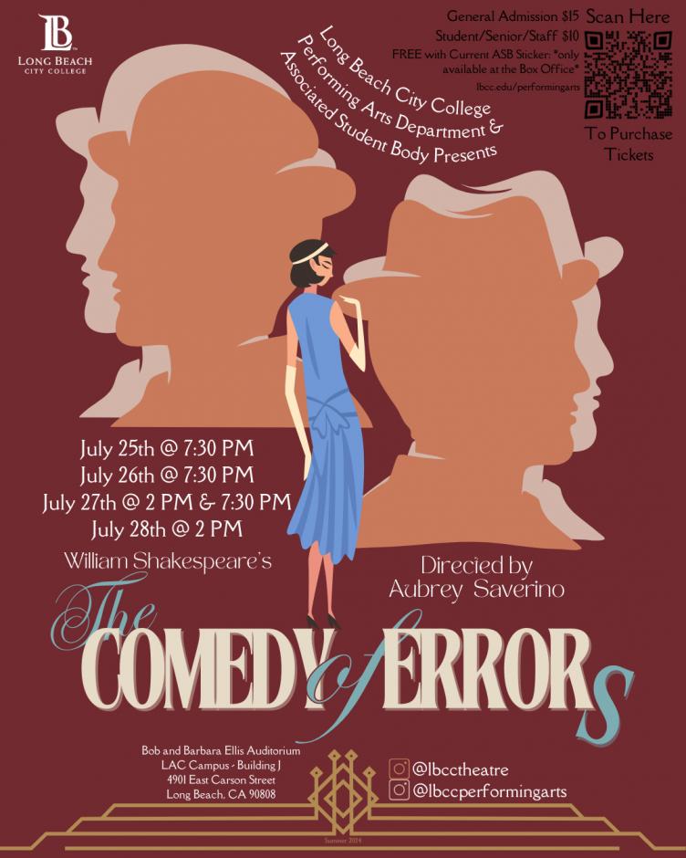 “Comedy of Errors”  Flyer