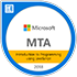 MTA Certification Logo for Javascript
