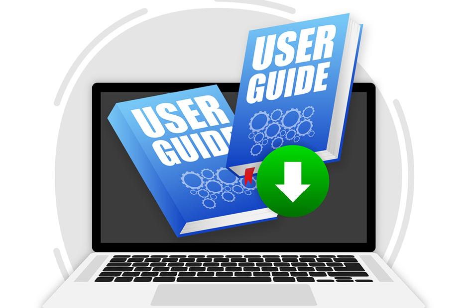 laptop and user guides for download