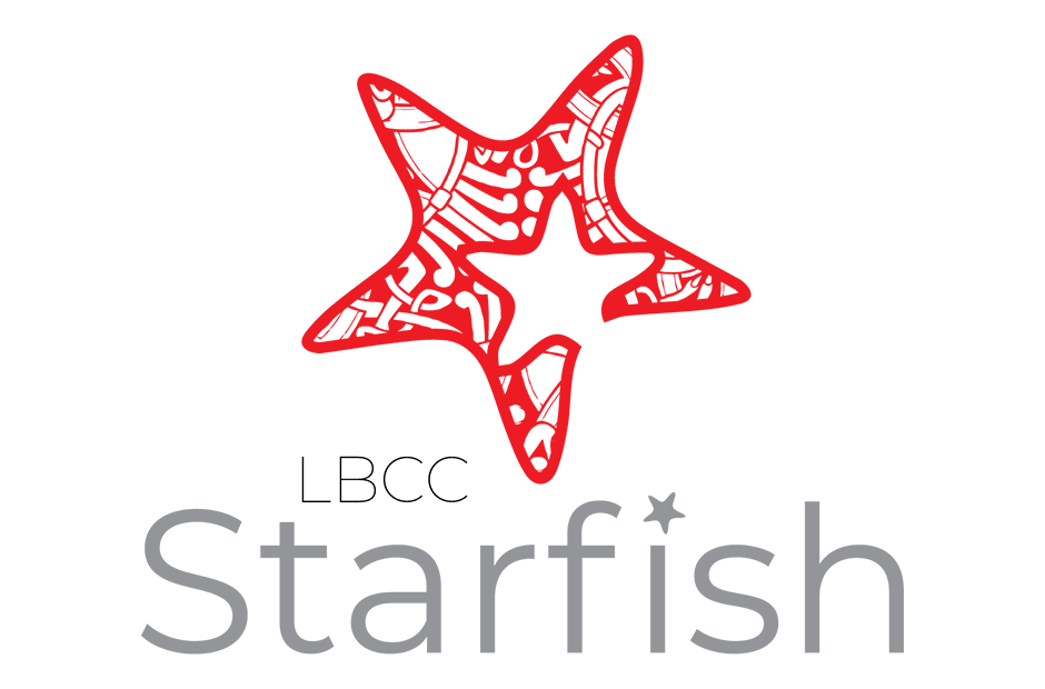 The LBCC "starfish" logo.
