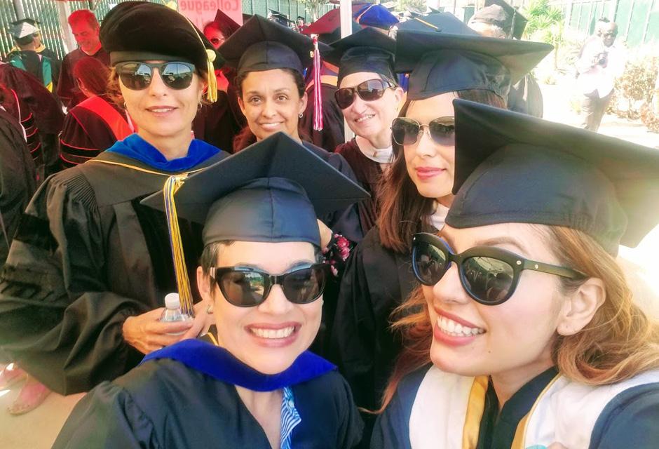 LBCC World Languages faculty at graduation day
