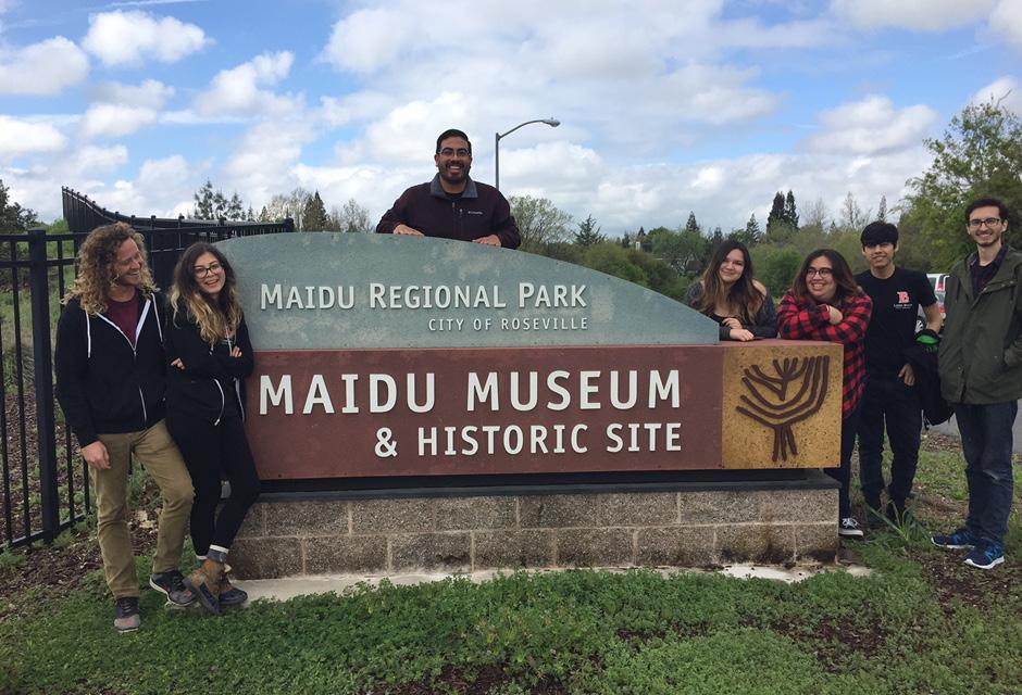 LBCC Anthropology Student Field trip to Maidu Museum