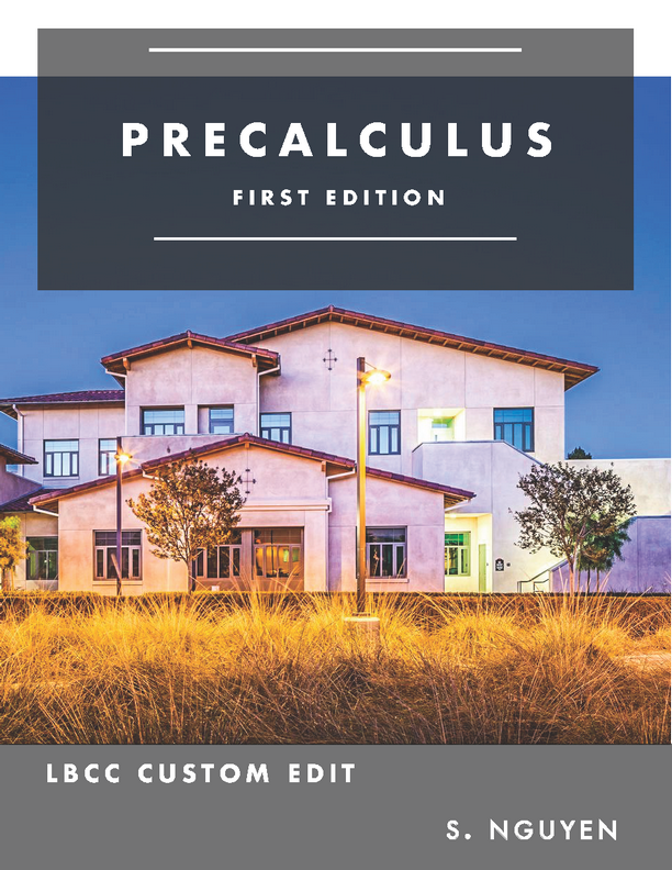 Pre-calculus cover