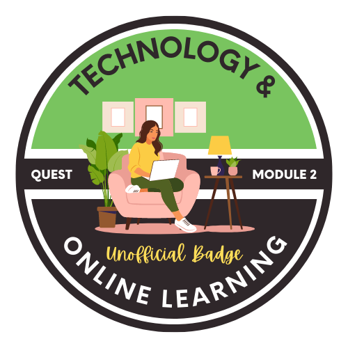 Online Learning Unofficial Badge Module 2