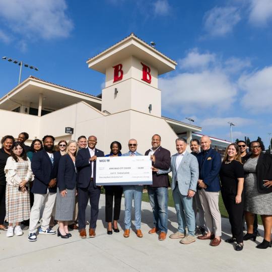 LBCC Receives $50,000 Scholarship Fund from Western Governors University  