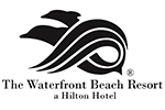 The Waterfront Beach Resort Hilton Logo